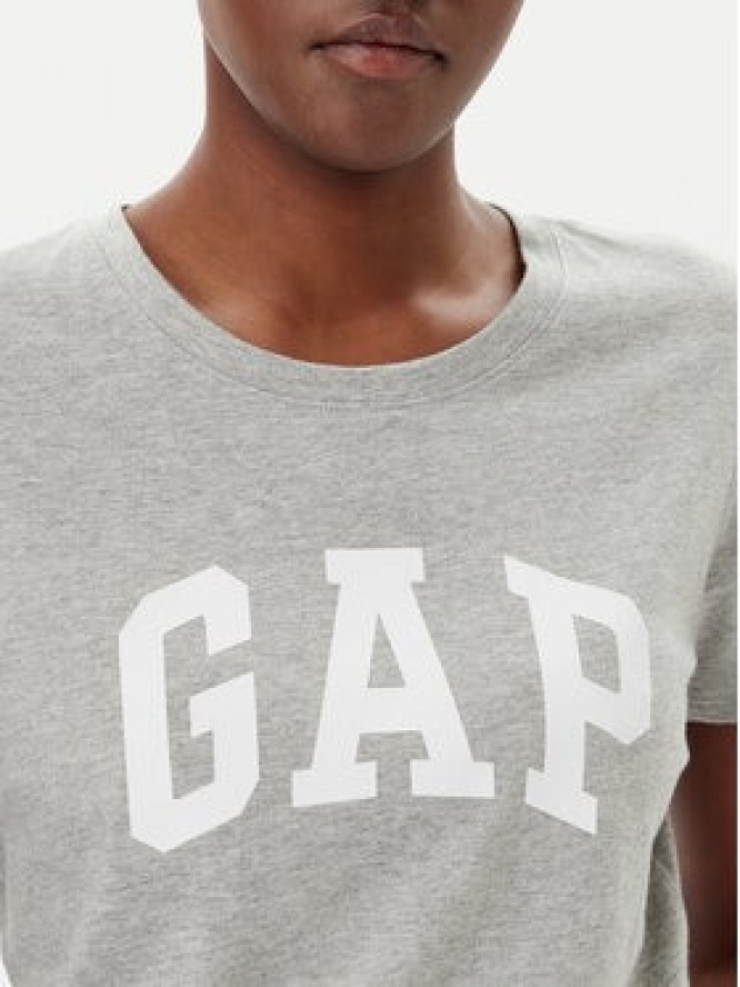 Gap T-Shirt 729555-05 Szary Regular Fit