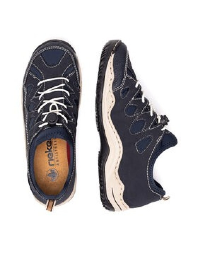 Rieker Półbuty L0551-14 Granatowy