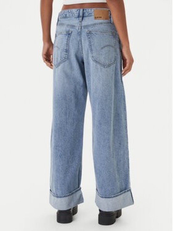 G-Star Raw Jeansy Roxx D28394-D536 Błękitny Wide Leg
