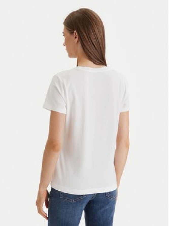 DKNY T-Shirt P61MPWNA Biały Regular Fit