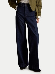 Polo Ralph Lauren Jeansy 211B17119001 Granatowy Wide Leg