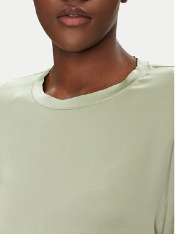 ViCOLO Bluzka TD0013 Zielony Relaxed Fit