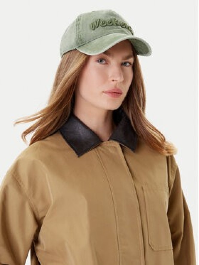 Weekend Max Mara Czapka z daszkiem Bruno 2525576024 Khaki