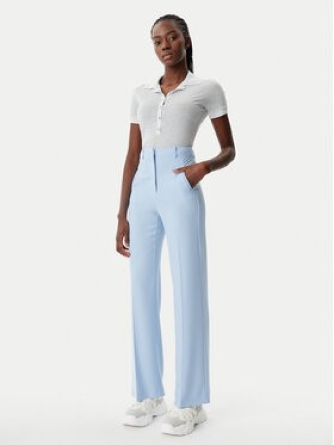 Patrizia Pepe Sweter 8K0279/K128-W180 Srebrny Regular Fit