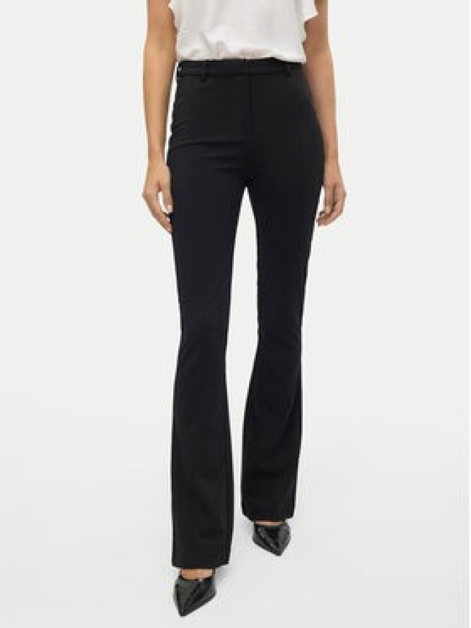 Vero Moda Spodnie materiałowe Vmamira 10250284 Czarny Regular Fit
