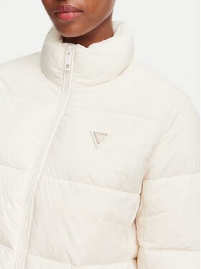 Guess Kurtka zimowa V4YL03 WFUD0 Kremowy Regular Fit