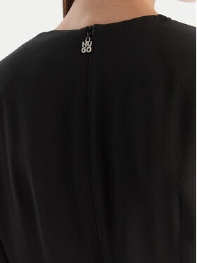 HUGO Sukienka codzienna Kadele-1 50547704 Czarny Regular Fit