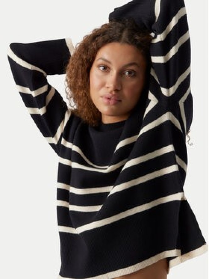 Vero Moda Sweter Saba 10278319 Czarny Regular Fit