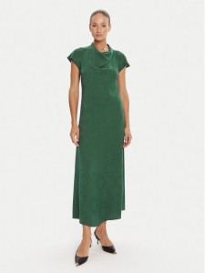 Bruuns Bazaar Sukienka koktajlowa Bacopa Zimone BBW4576 Zielony Slim Fit