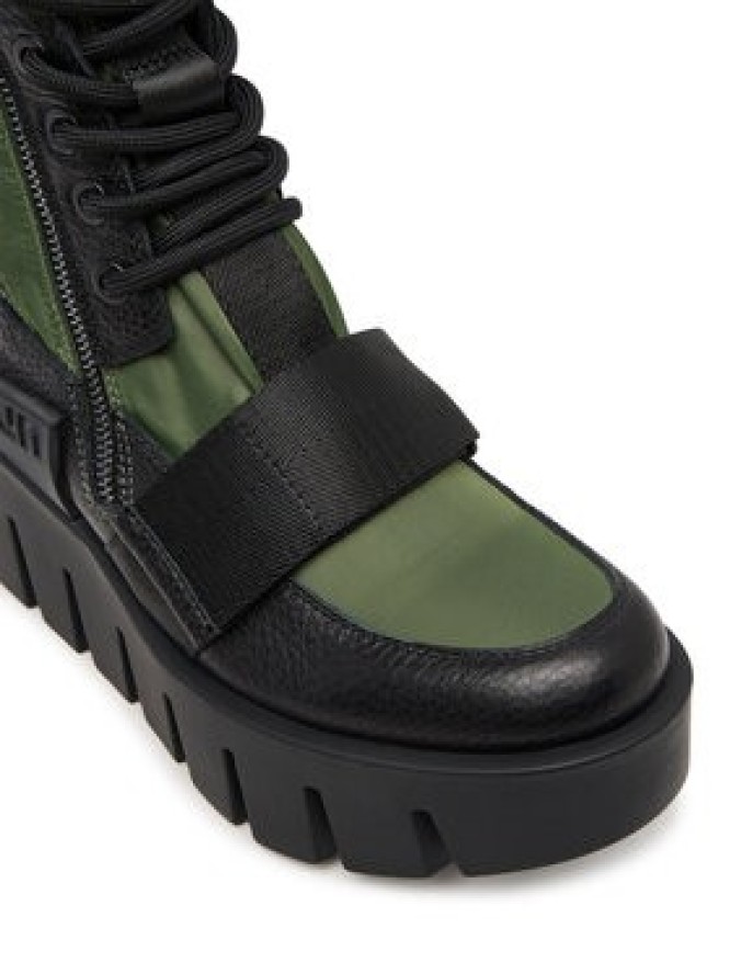 United Nude Trzewiki Grip Combat Lo 10961904165 Khaki