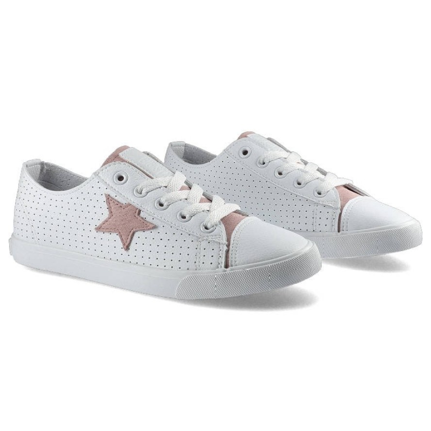 Białe Trampki Big Star Damskie Stylowe Obuwie