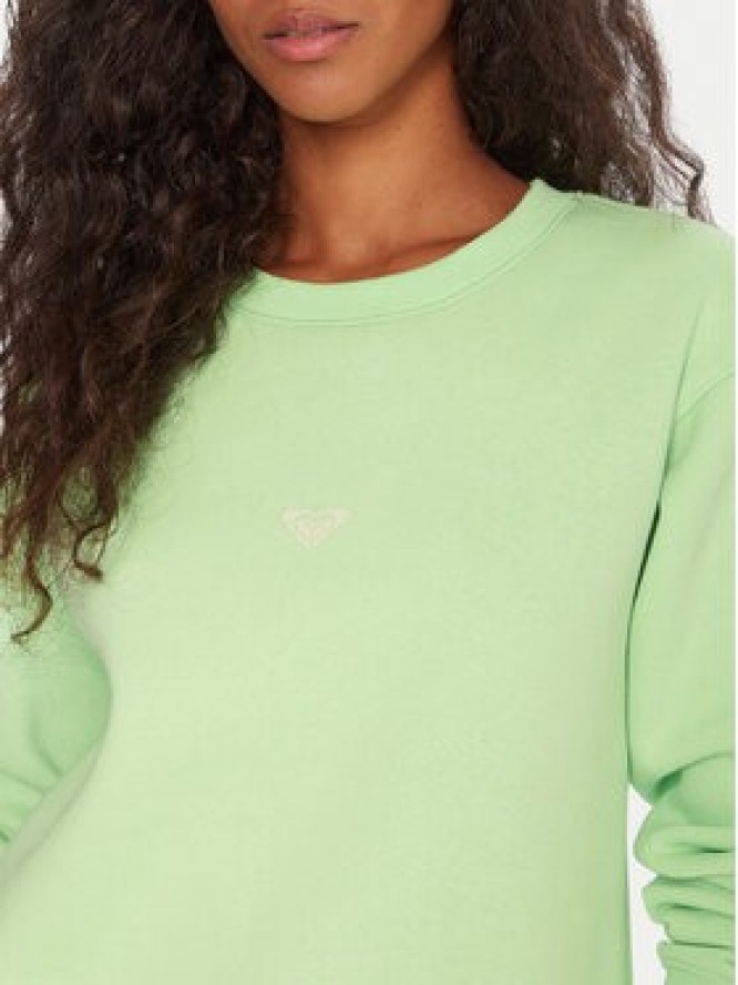 Roxy Bluza Surf Stoked ERJFT05018 Zielony Regular Fit