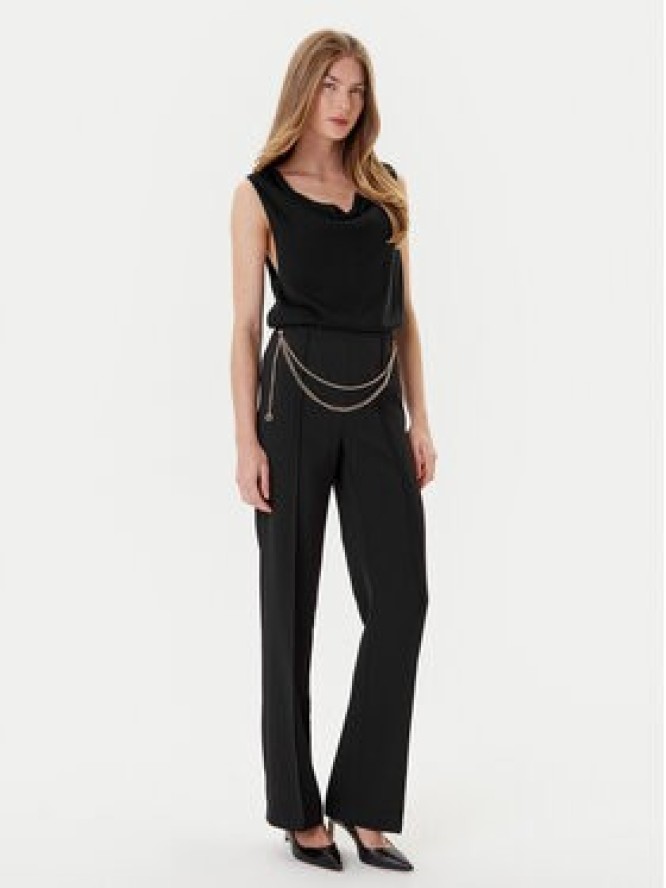 TWINSET Spodnie palazzo 252TP2281 Czarny Wide Leg