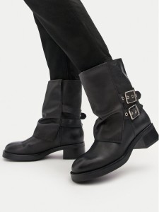 Steve Madden Botki Bonfire SM11003415 Czarny