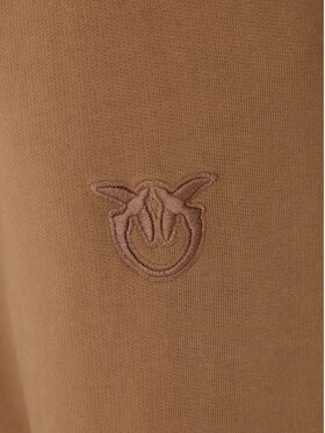 PINKO Spodnie dresowe Pazzo 105508 A2RB Brązowy Regular Fit