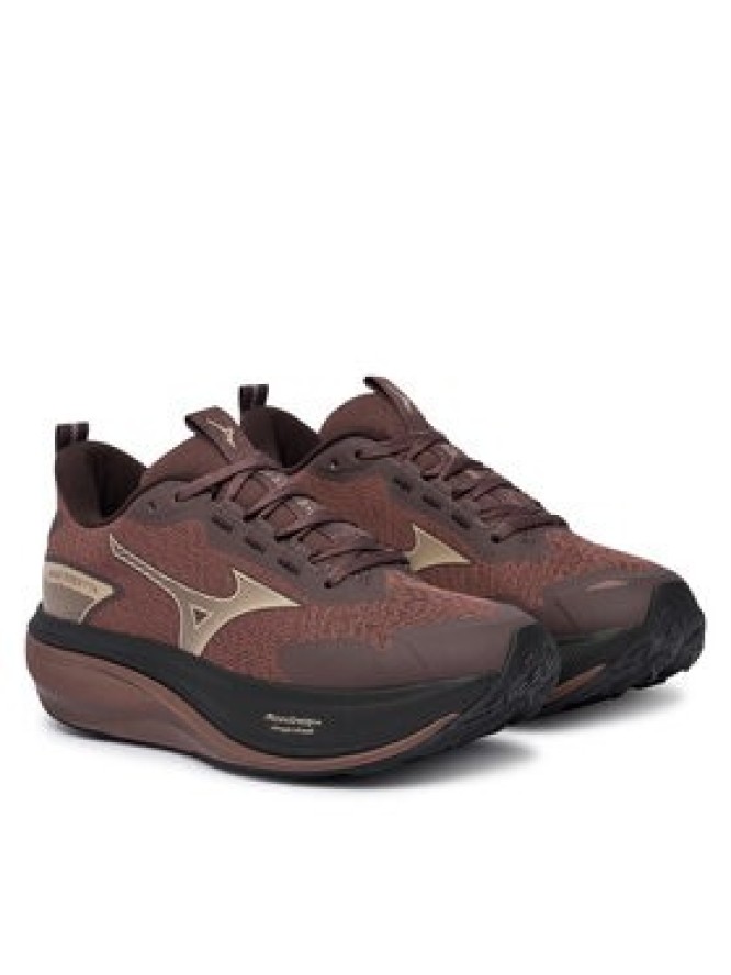 Mizuno Buty do biegania Wave Rider Tt 4 J1GW2632 Bordowy