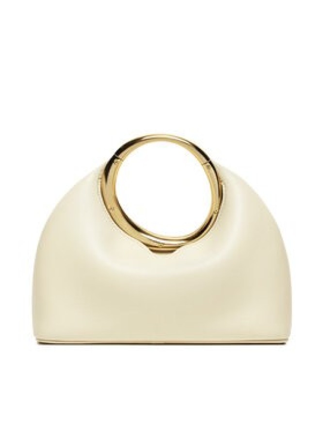 JACQUEMUS Torebka Mini ring handbag 241BA395 Écru