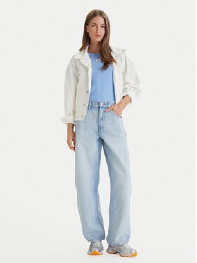 Calvin Klein Jeans Jeansy LV047F684G Niebieski Barrel Fit