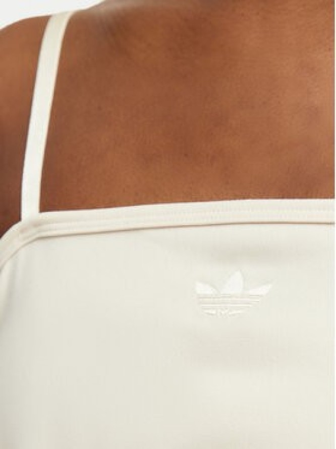 adidas Top Pearl Tube KE3403 Écru Slim Fit