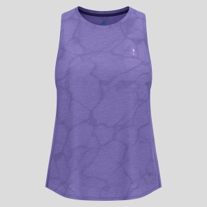 Koszulka damska bez rękawów Odlo ZEROWEIGHT ENGINEERED CHILL-TEC Tank crew neck