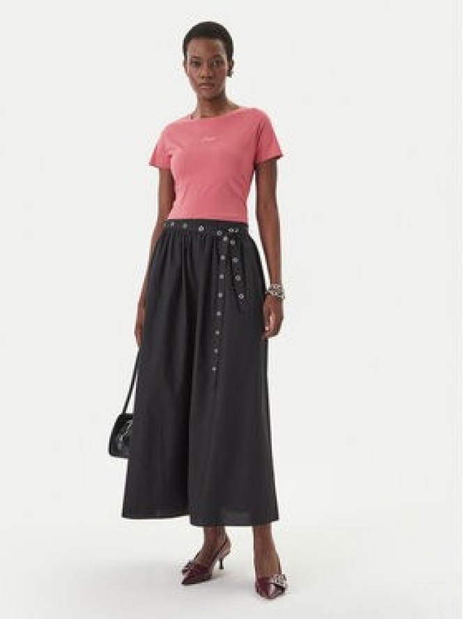 BOSS Spódnica maxi C_Vidol 50559088 Czarny Regular Fit