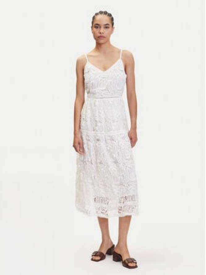 YAS Sukienka letnia Lifa 26037183 Biały Regular Fit