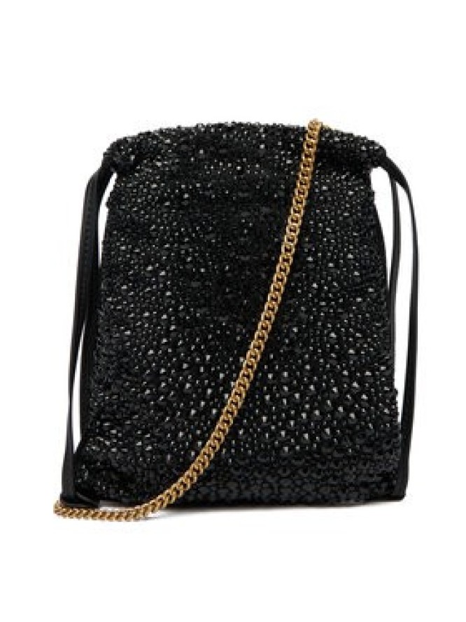 PINKO Torebka Slouchy Coulisse Baby AI 25-26 PCPL 105409 A2WF Czarny