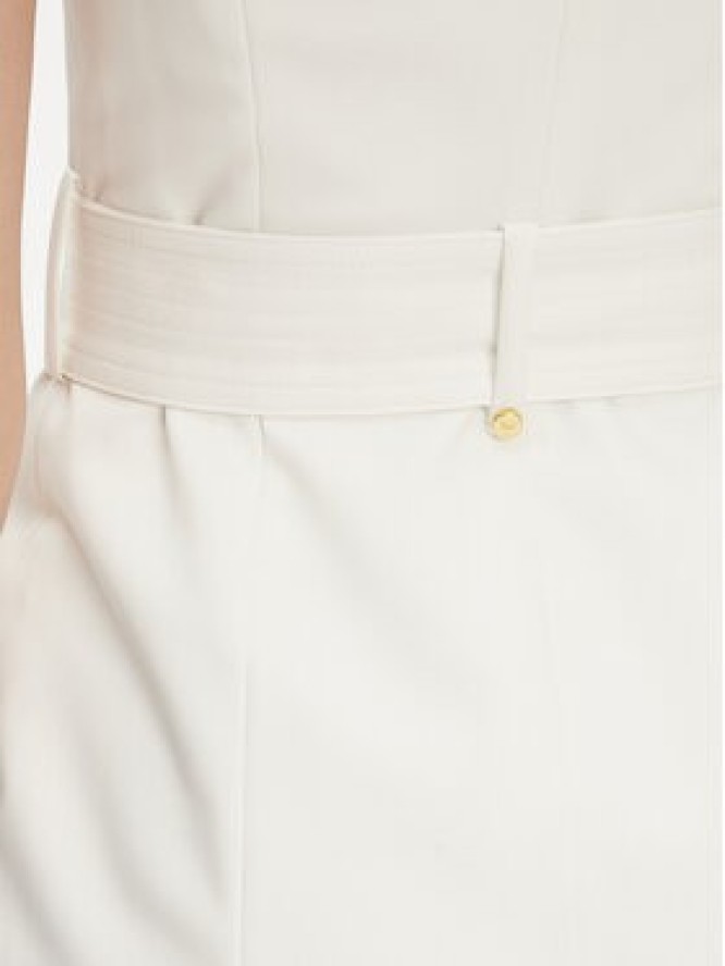 Marciano Guess Sukienka koktajlowa 5YGK37 7311A Biały Regular Fit