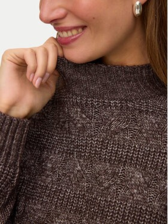 Vero Moda Golf Virgo 10331875 Brązowy Regular Fit