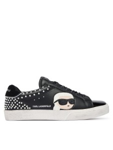 KARL LAGERFELD Sneakersy KL60130N Czarny