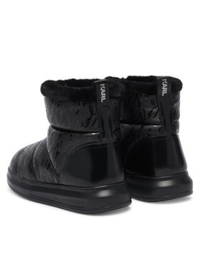 KARL LAGERFELD Śniegowce Kapri Kosi KL44558W Czarny