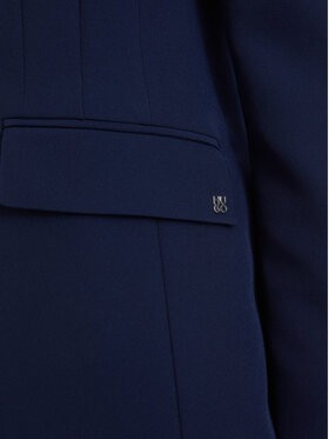 HUGO Marynarka Asmalla-1 50533901 Granatowy Slim Fit