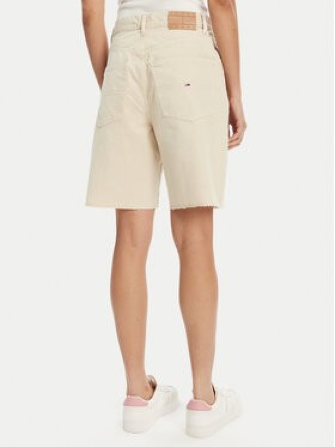 Tommy Jeans Bermudy DW0DW21646 Beżowy Regular Fit