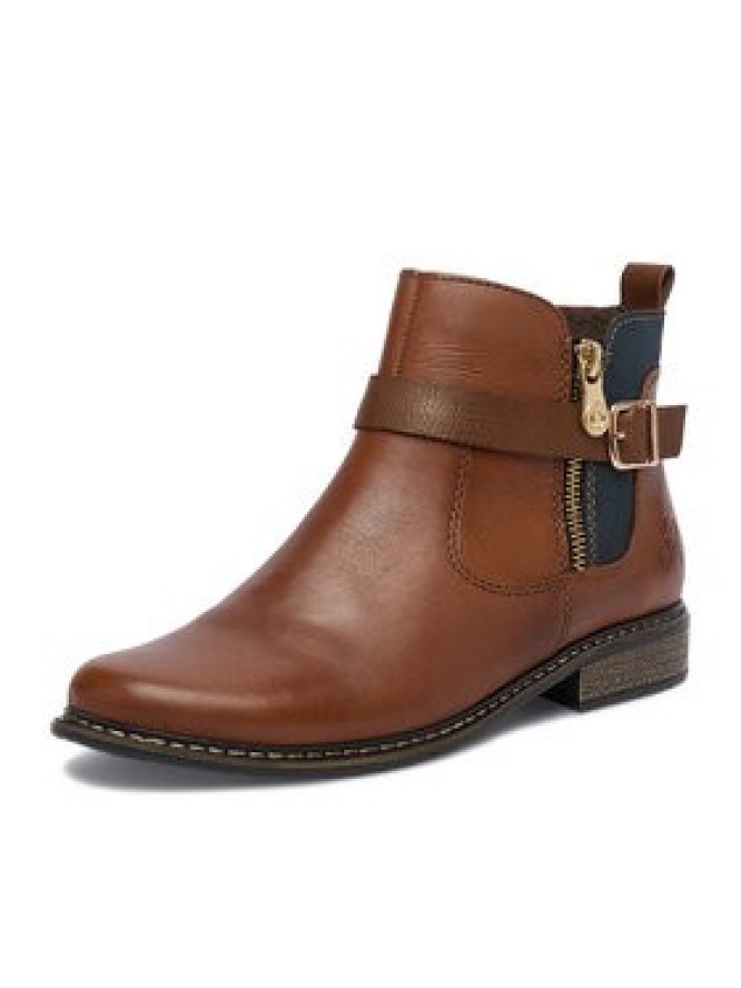 Rieker Botki CEO-Z4959-22 Beżowy jasny