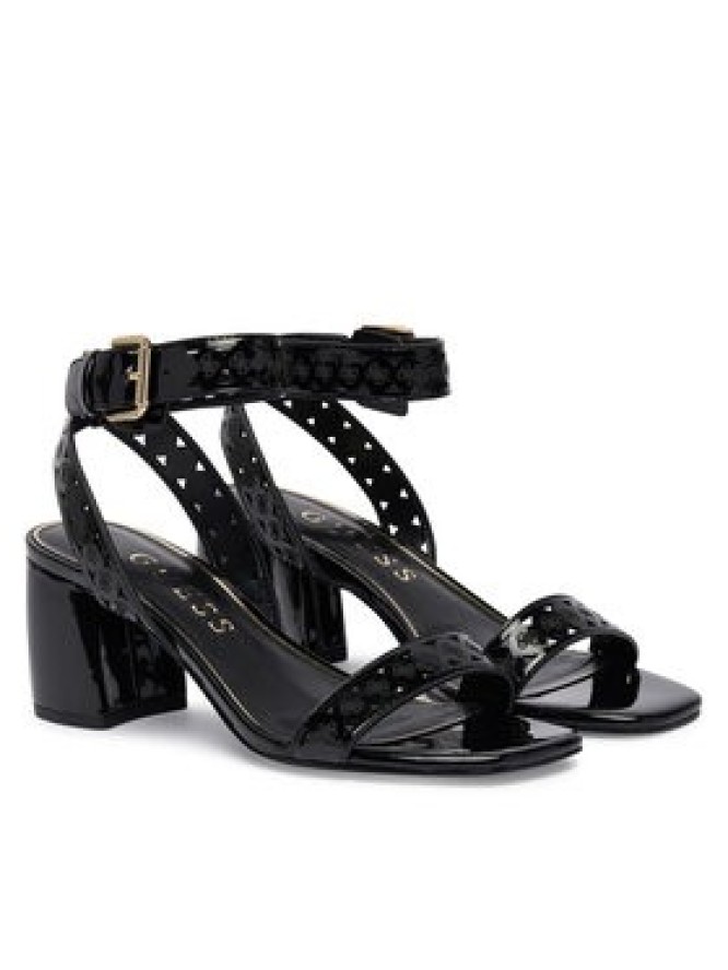 Guess Sandały FLJGST PAF03 Czarny