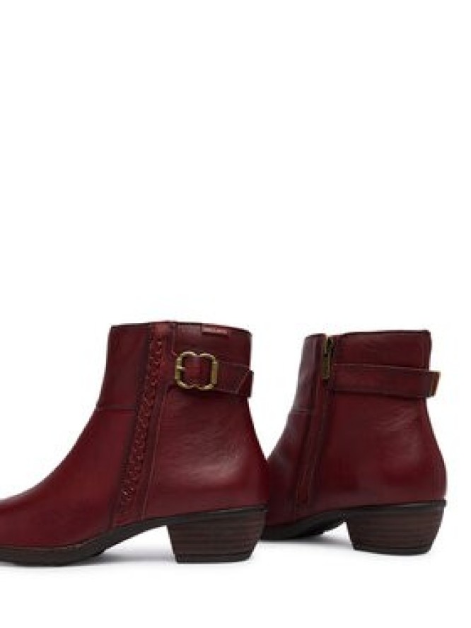 Pikolinos Botki Utiel W7P-8501 Bordowy