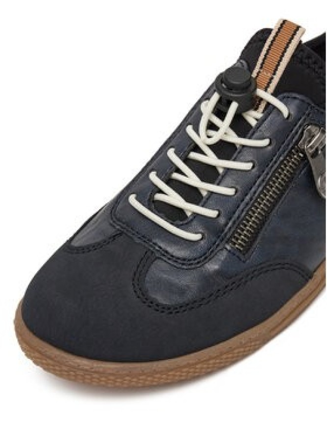 Rieker Półbuty L9750-14 Granatowy