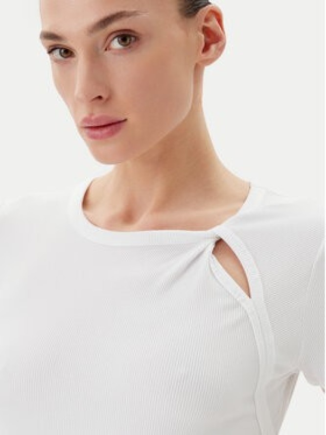 DKNY T-Shirt P51H8APJ Biały Regular Fit