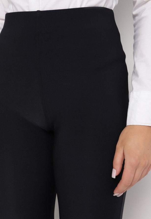 Granatowe Spodnie Dzwony Kostemus