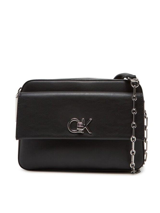 Calvin Klein Torebka Ck Re-Lock Pocket Camera Bag LV04F3102G Czarny