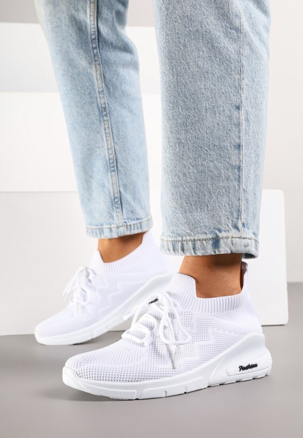 Białe Buty Sportowe Amathousa