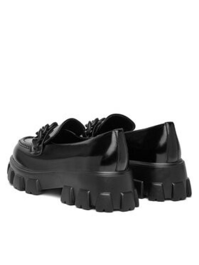DeeZee Loafersy 17090-2 Czarny