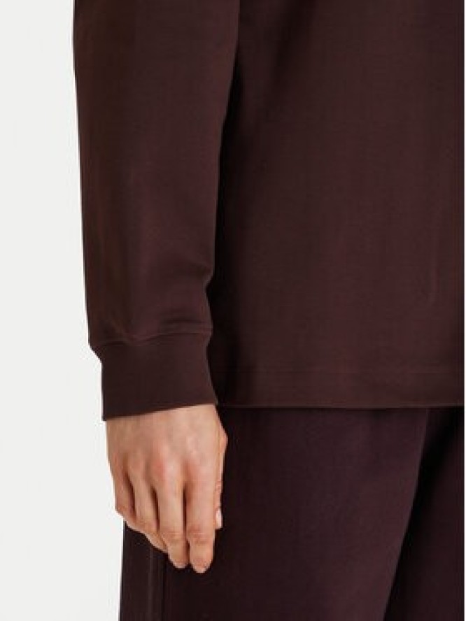 Calvin Klein Jeans Bluza Monologo LV047E211G Brązowy Oversize