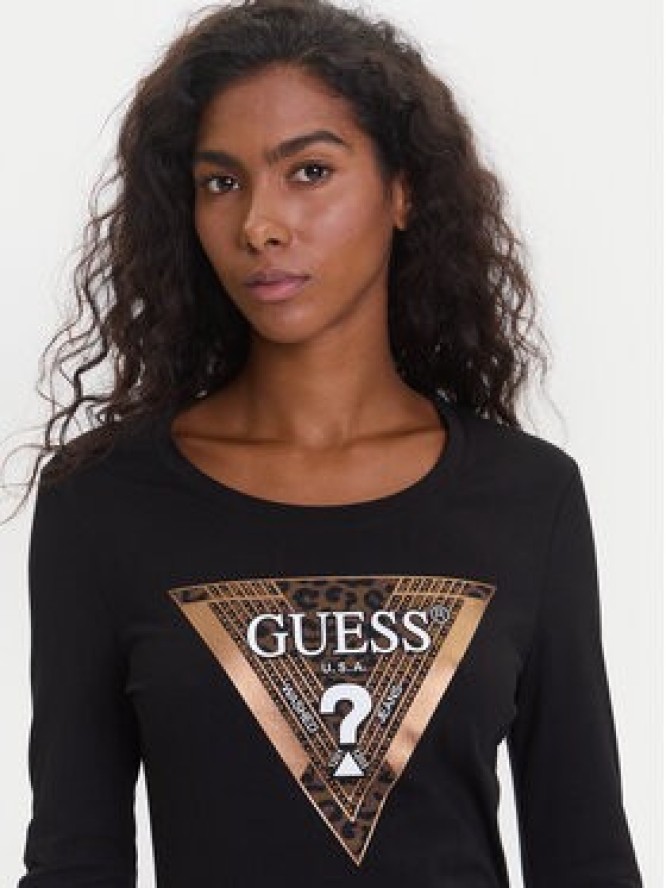 Guess Bluzka W5BI75 J1314 Czarny Regular Fit