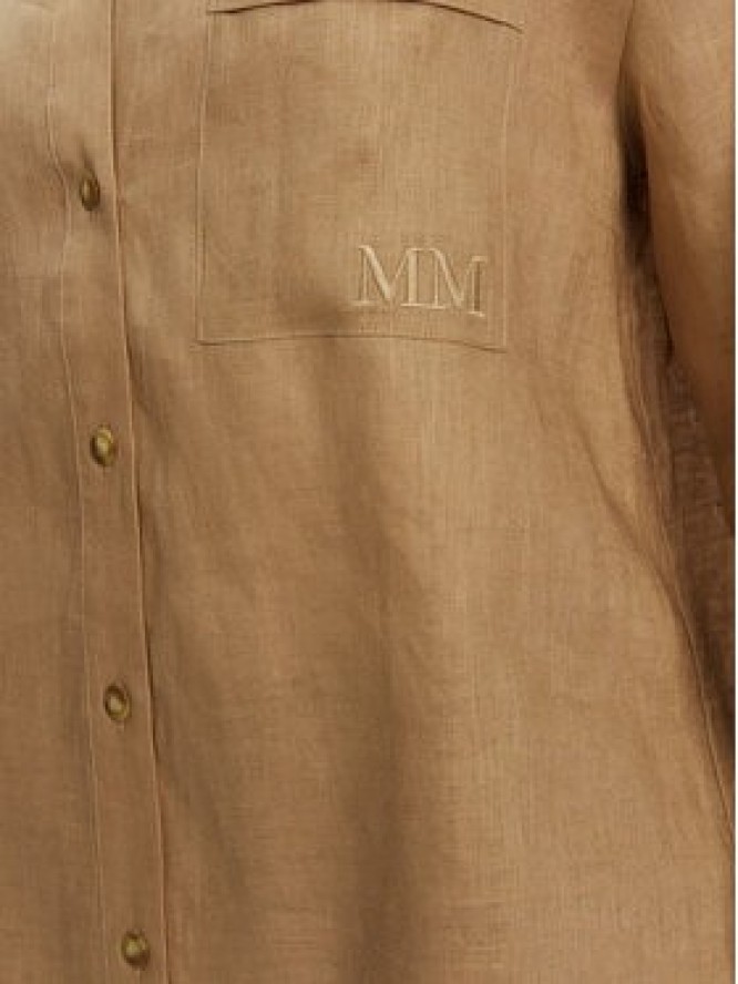 Max Mara Leisure Koszula Noel 2516111018 Brązowy Regular Fit