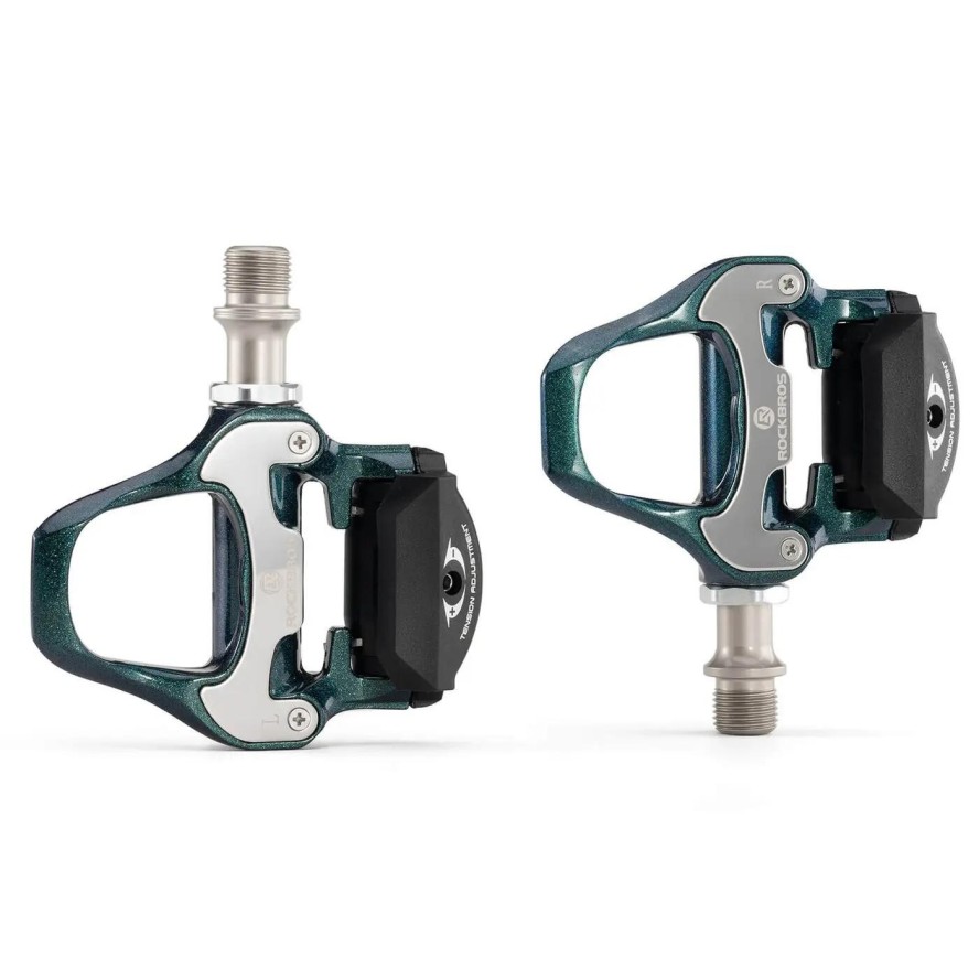Pedal automatyczny szosowy kompatybilny z Shimano SPD-SL z zaczepami ROCKBROS