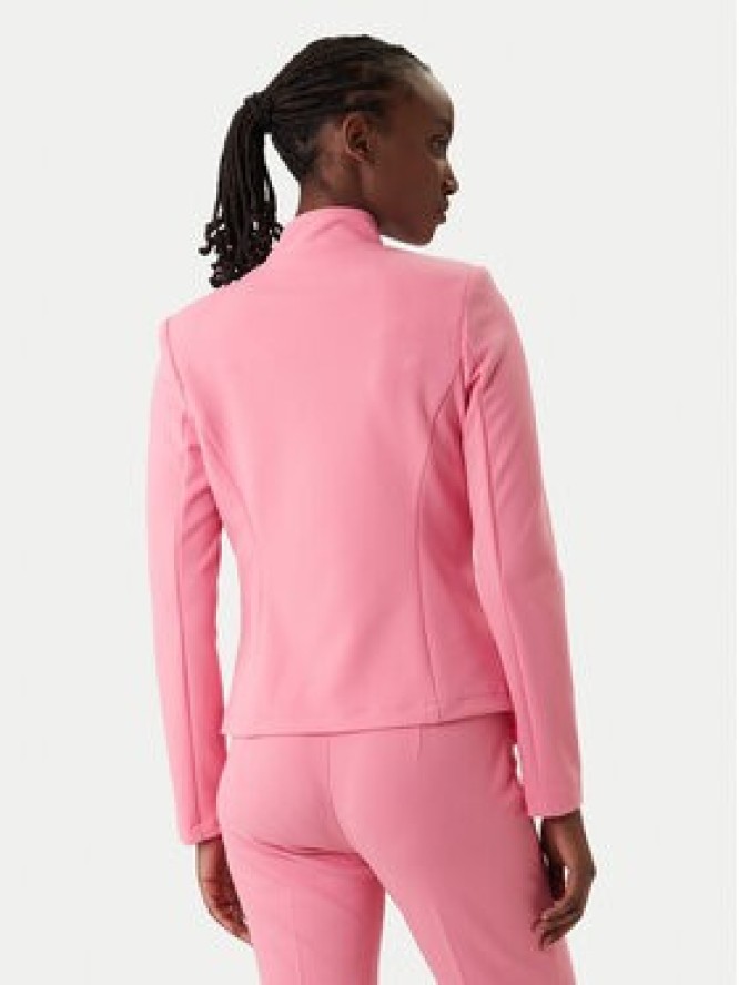 Rinascimento Marynarka CFC0127901003 Różowy Slim Fit