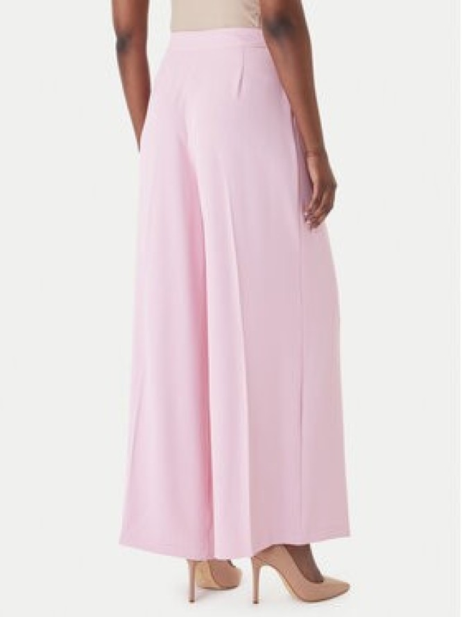 Fracomina Spodnie palazzo FS26SV3007W47601 Różowy Regular Fit