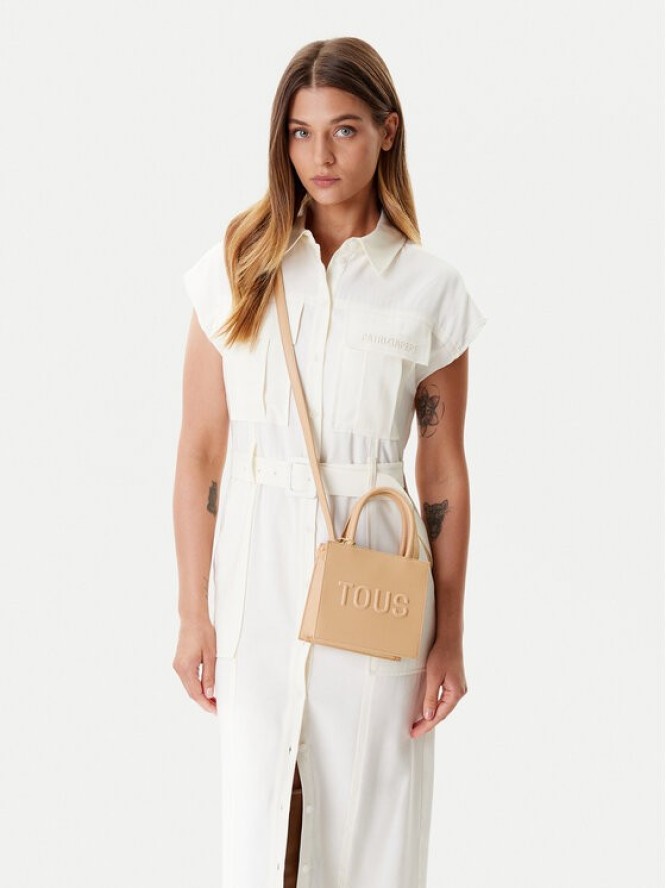 TOUS Torebka Brenda 2002106645 Beżowy