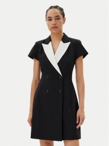 HUGO Sukienka koktajlowa Kazuna 50544765 Czarny Regular Fit
